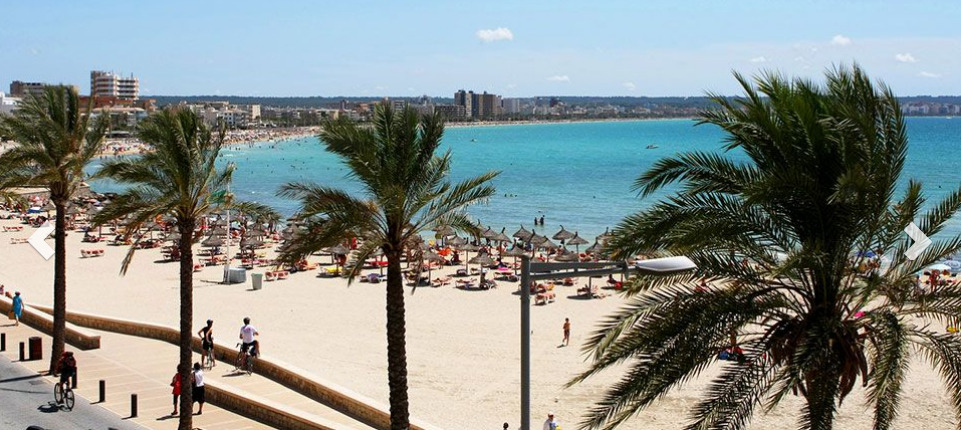 Bluesea Arenal Tower Adults Only Otel S'Arenal Dış mekan fotoğraf